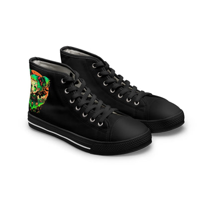 Harvest Moon Zombie Women's High Top Sneakers