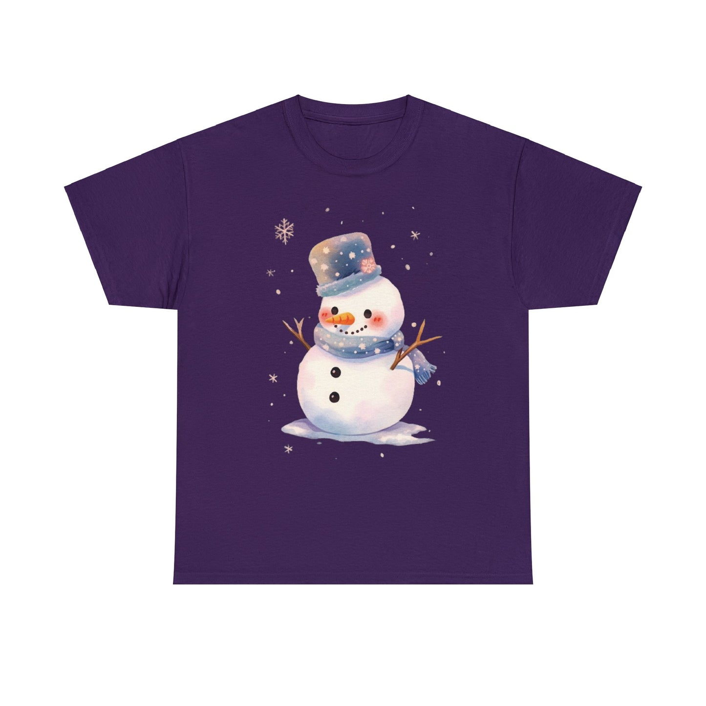 Snowman Unisex Heavy Cotton Tee