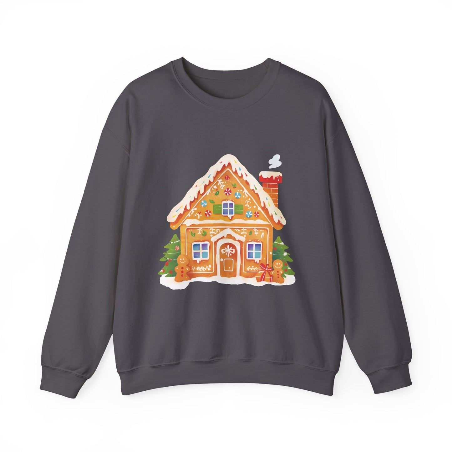 Gingerbread House Unisex Heavy Blend™ Crewneck Sweatshirt