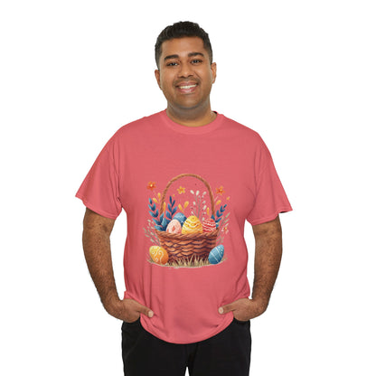 Easter Basket Unisex Heavy Cotton Tee