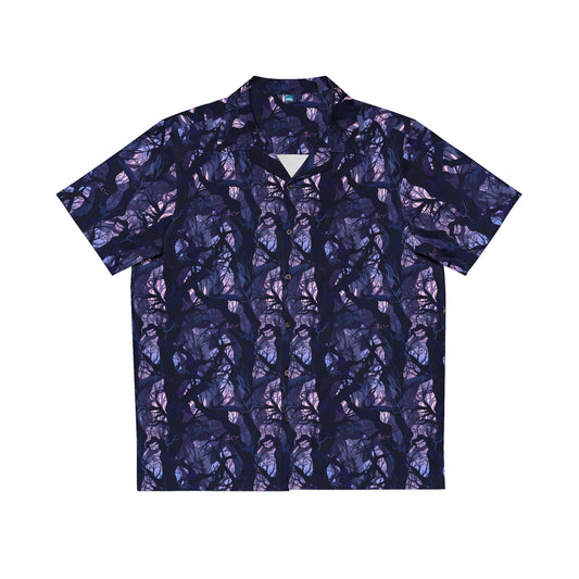 Haunted Forest Men's Hawaiian Shirt (AOP)