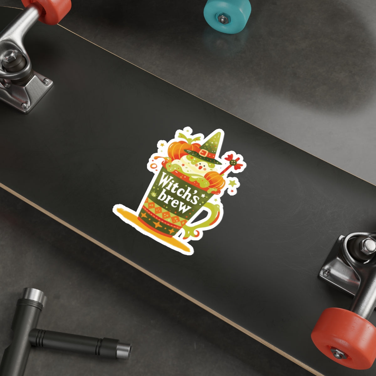 Witch's Brew Die-Cut Stickers