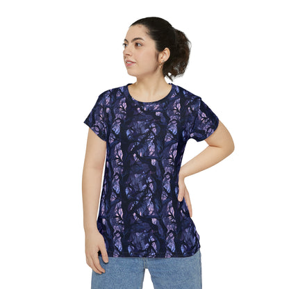 Haunted Forest Women's Short Sleeve Shirt (AOP)