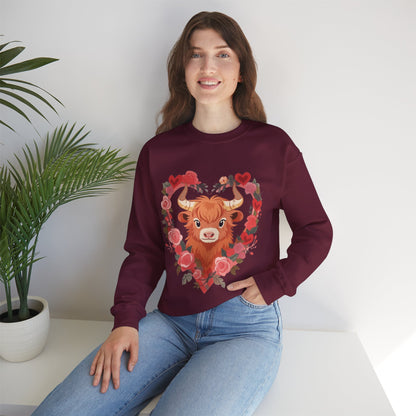 Moo Moo Love Unisex Heavy Blend™ Crewneck Sweatshirt