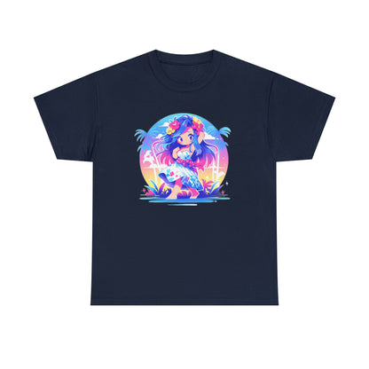 Hula Girl Unisex Heavy Cotton Tee