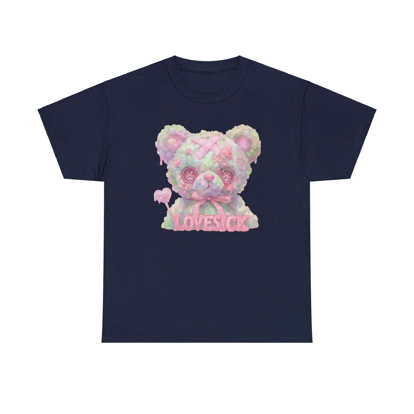 Lovesick Bear Unisex Heavy Cotton Tee