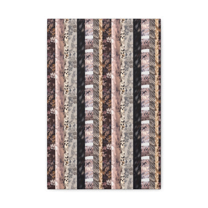 Textured Stripes Canvas Gallery Wrap
