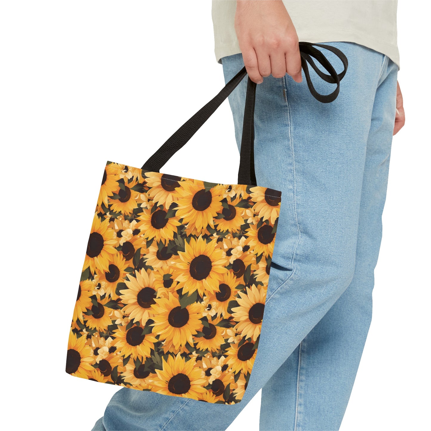Sunflower Field Tote Bag (AOP)