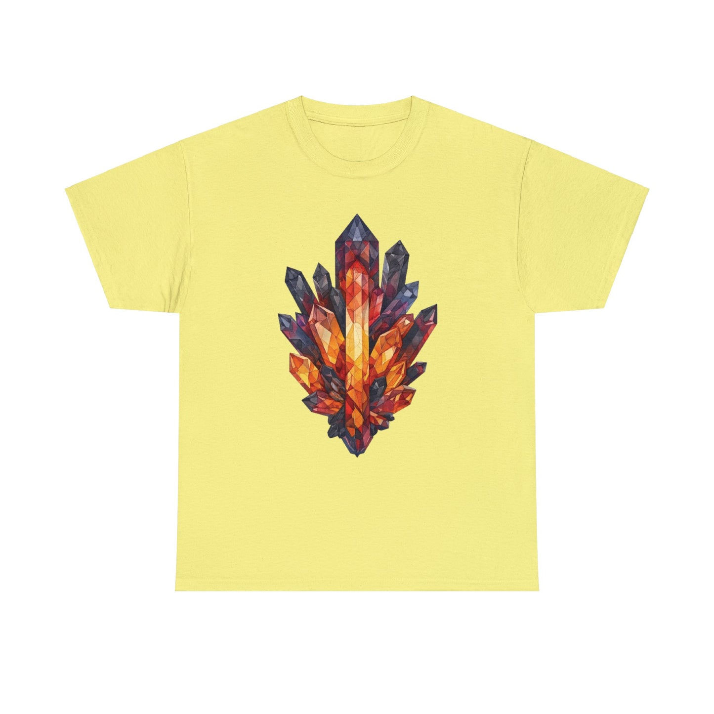 Volcanic Crystal Cluster Unisex Heavy Cotton Tee