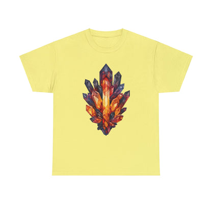 Volcanic Crystal Cluster Unisex Heavy Cotton Tee
