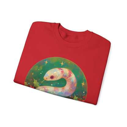 Candy Stripe Snake Unisex Heavy Blend™ Crewneck Sweatshirt