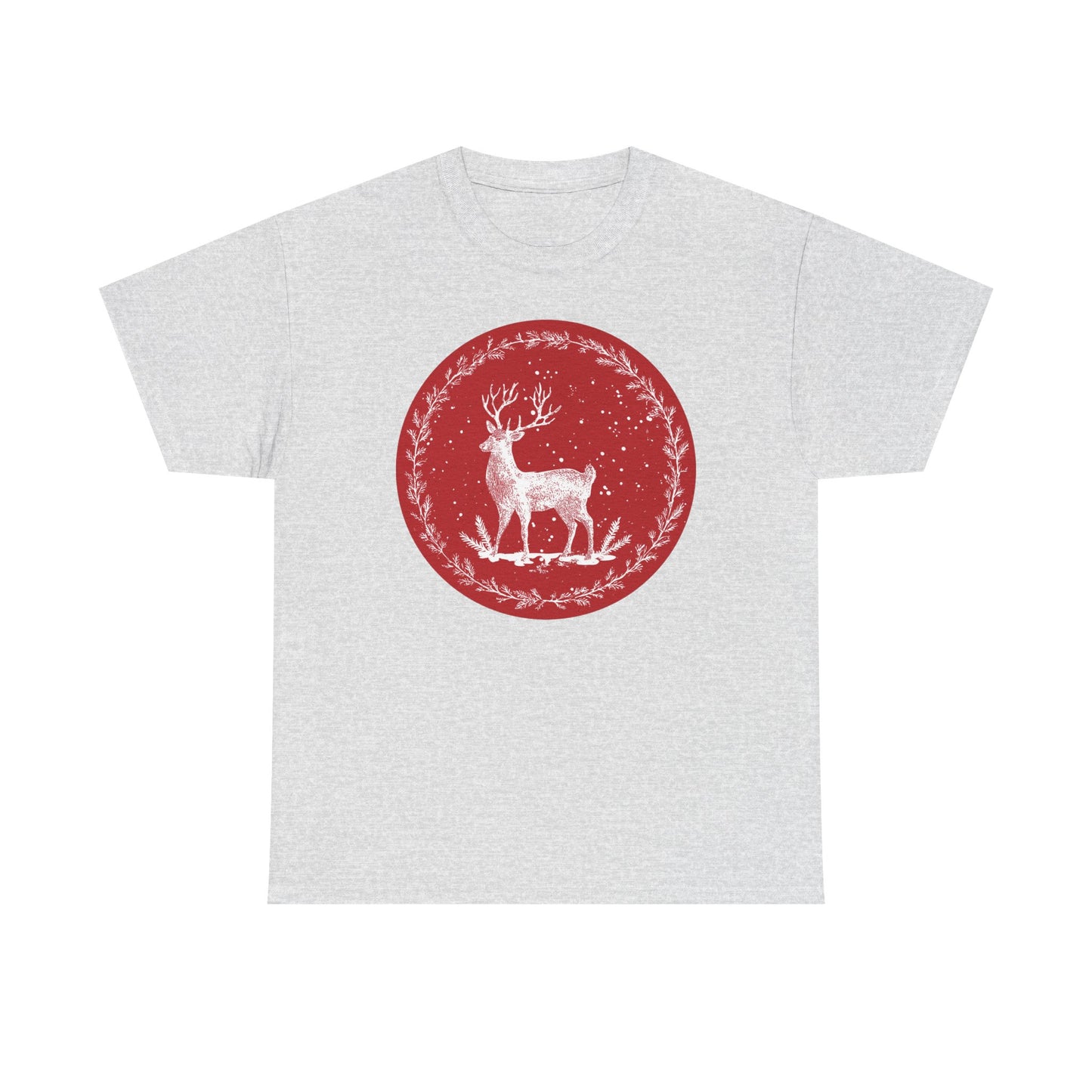 Rustic Deer Unisex Heavy Cotton Tee