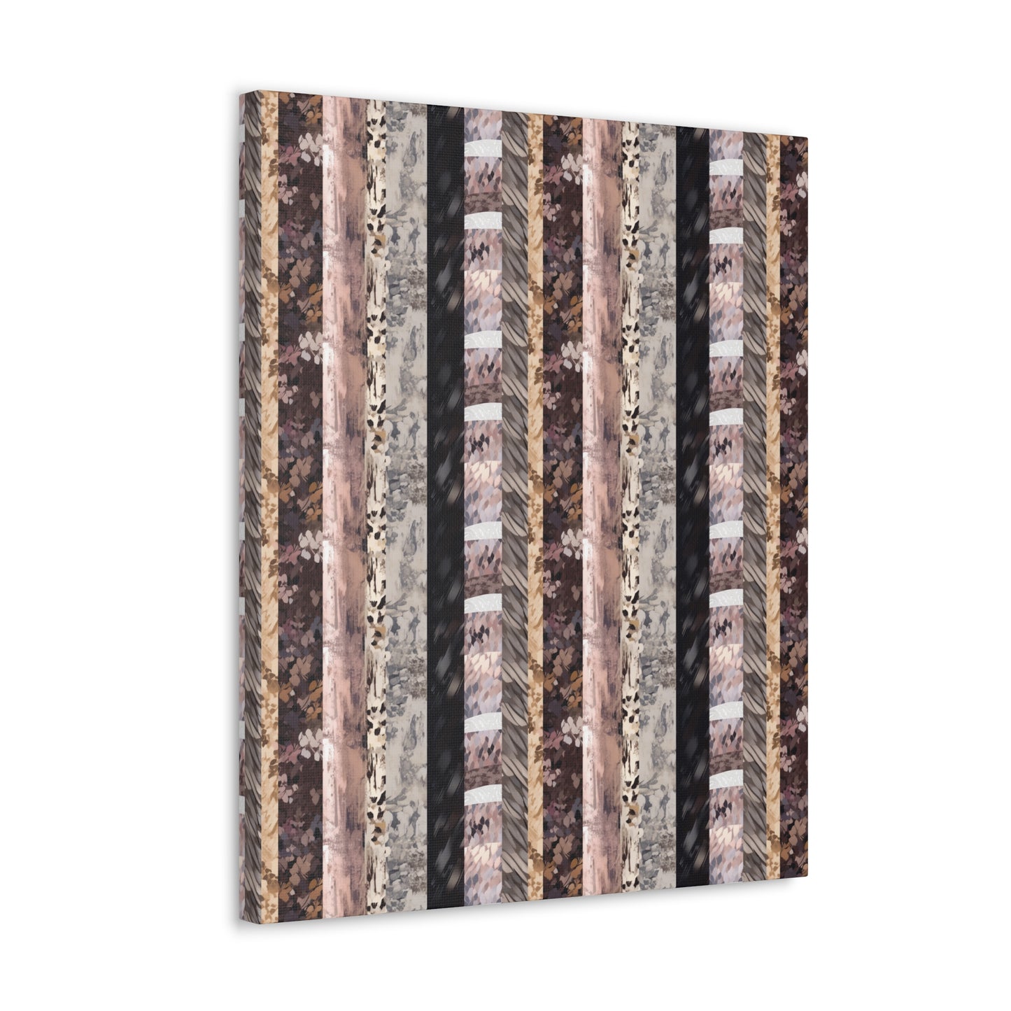 Textured Stripes Canvas Gallery Wrap