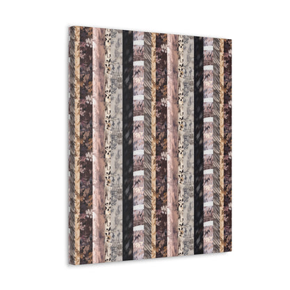 Textured Stripes Canvas Gallery Wrap