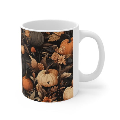 Pumpkin Harvest Ceramic Mug 11oz