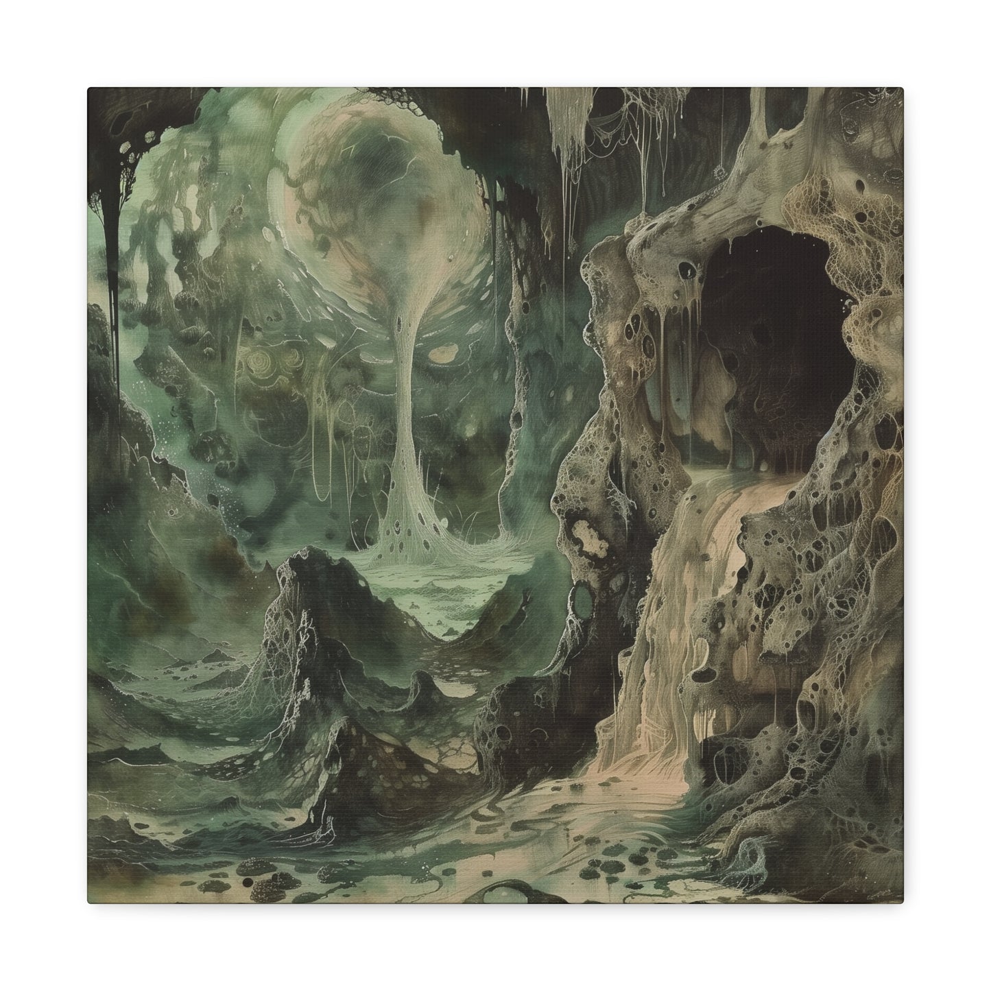 Primordial Ooze Canvas Gallery Wraps