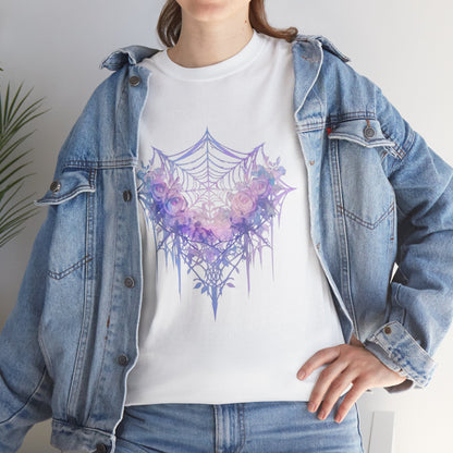 Web Heart Unisex Heavy Cotton Tee