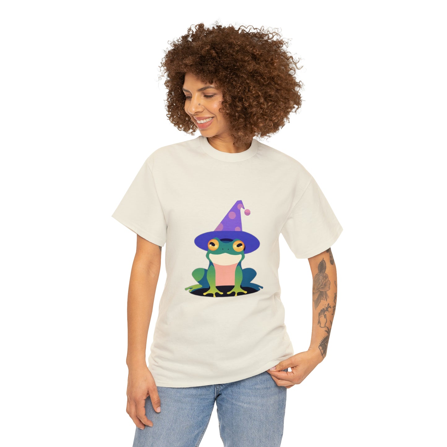 Wizard Frog Unisex Heavy Cotton Tee