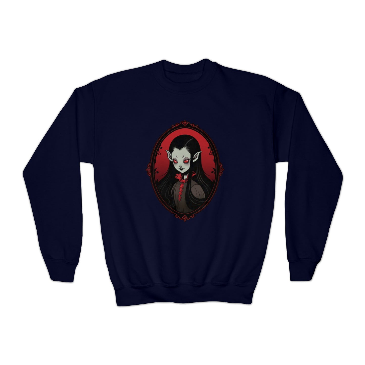 Cameo Vamp Youth Crewneck Sweatshirt