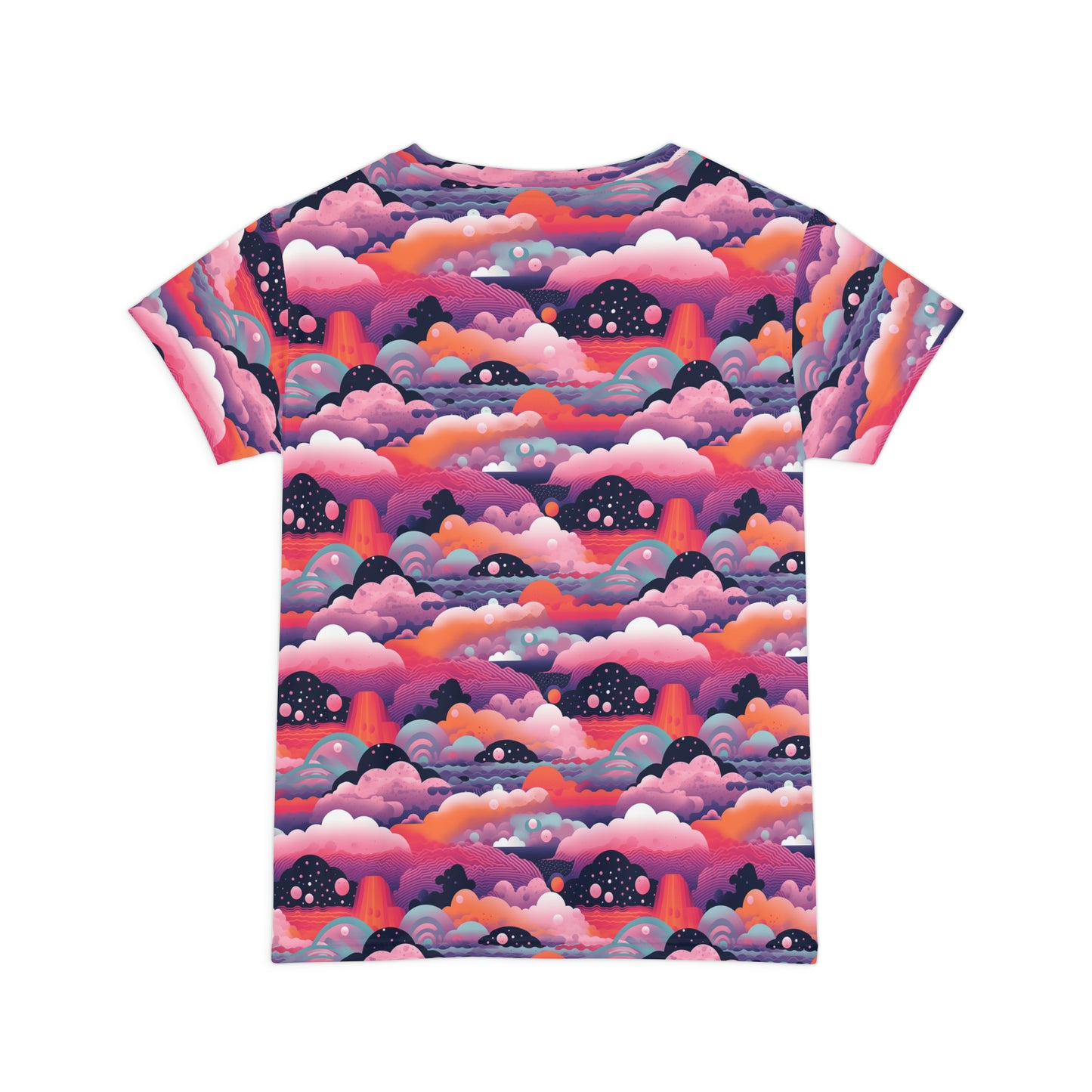 Cosmic Whimsy Women's Short Sleeve Shirt (AOP)