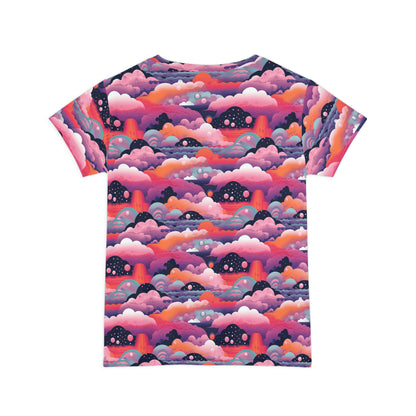 Cosmic Whimsy Women's Short Sleeve Shirt (AOP)