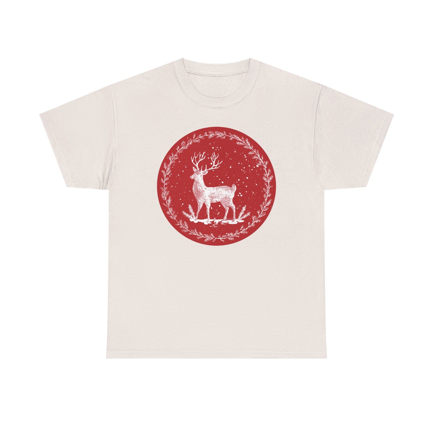 Rustic Deer Unisex Heavy Cotton Tee