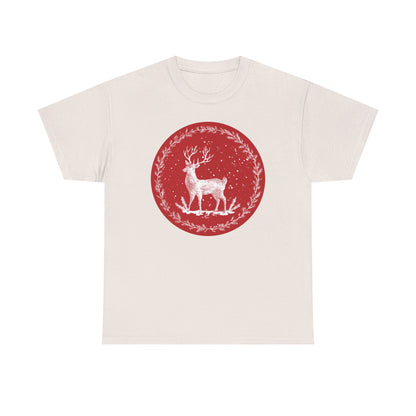 Rustic Deer Unisex Heavy Cotton Tee