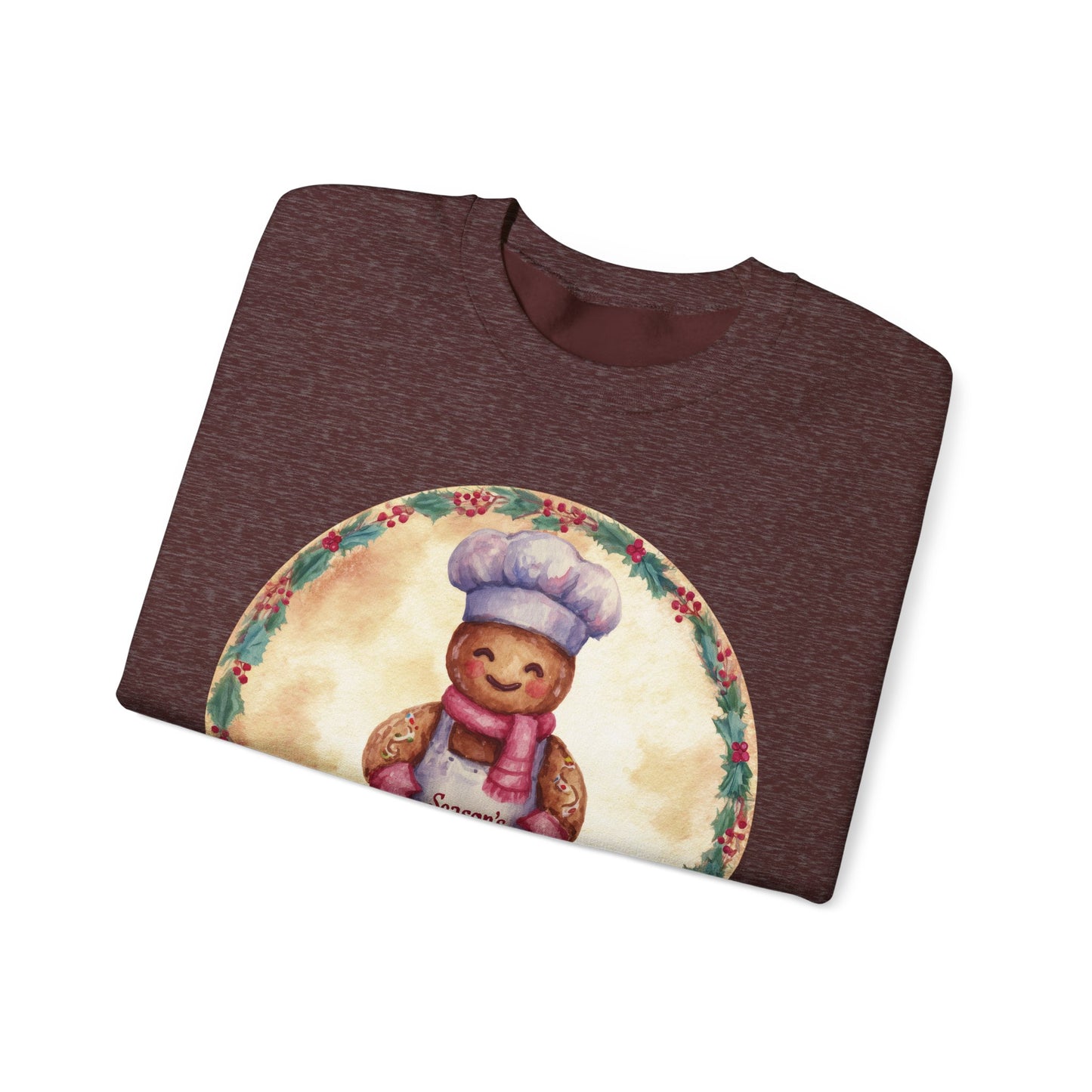 Gingerbread Baker Unisex Heavy Blend™ Crewneck Sweatshirt