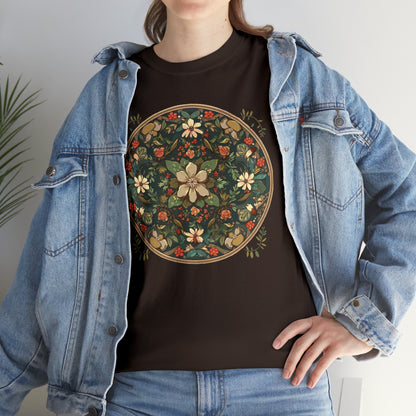 Druidic Mandala Unisex Heavy Cotton Tee
