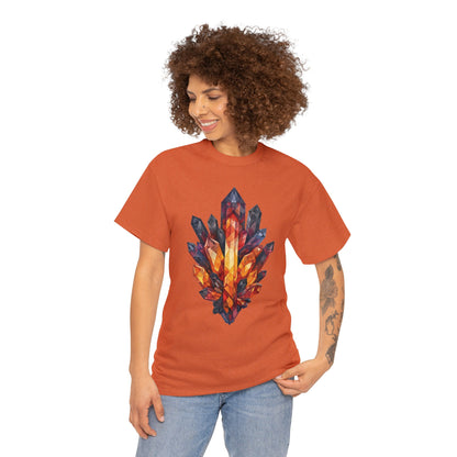 Volcanic Crystal Cluster Unisex Heavy Cotton Tee