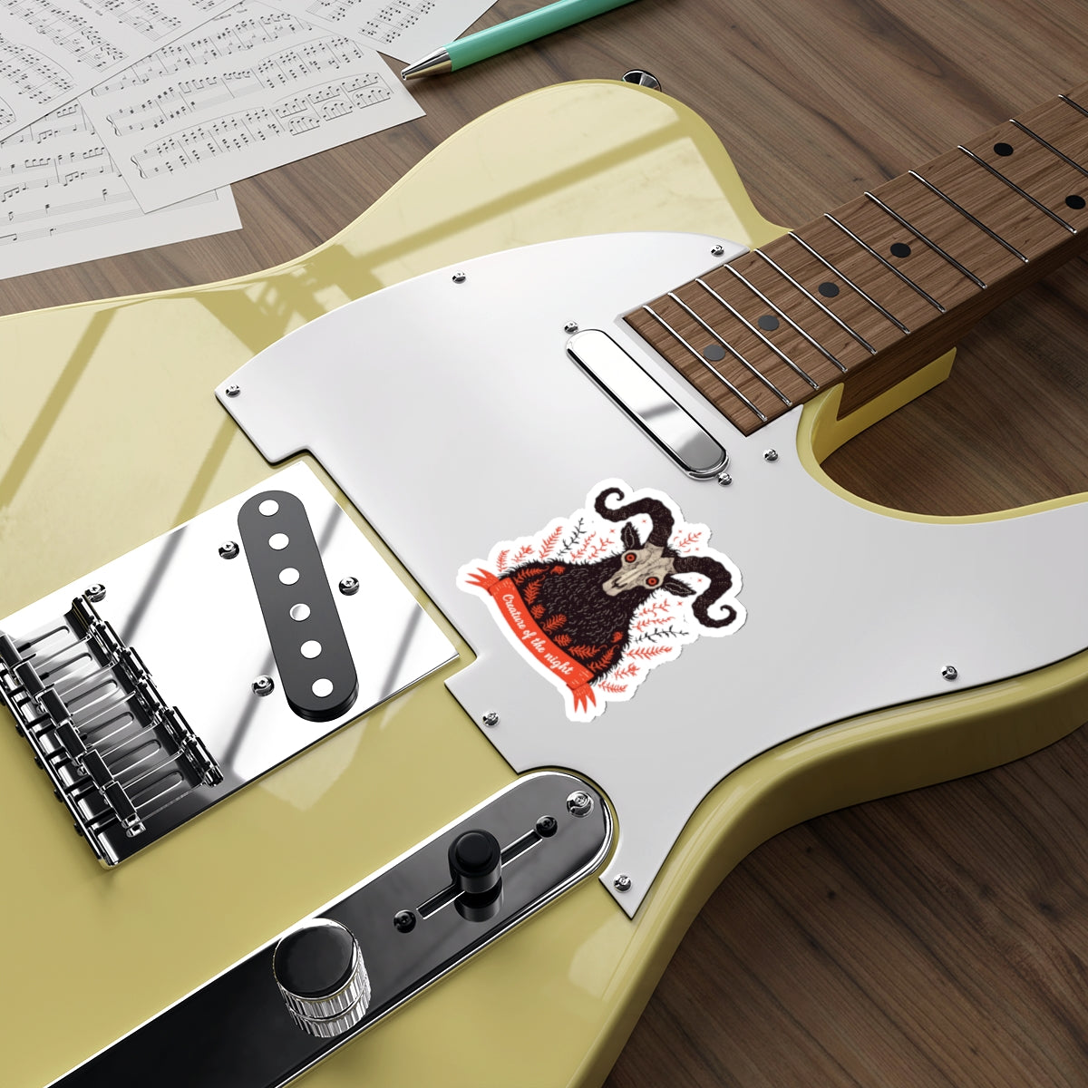 Creature of the Night Die-Cut Stickers