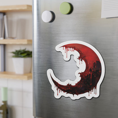 Blood Moon Die-Cut Magnets