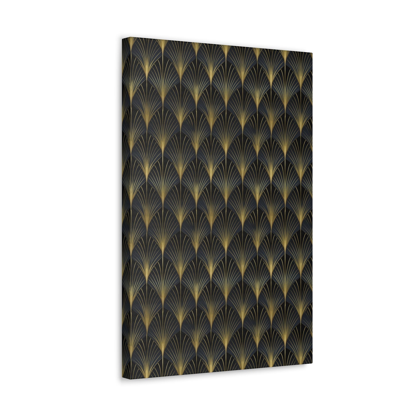 Art Deco Fans Canvas Gallery Wrap