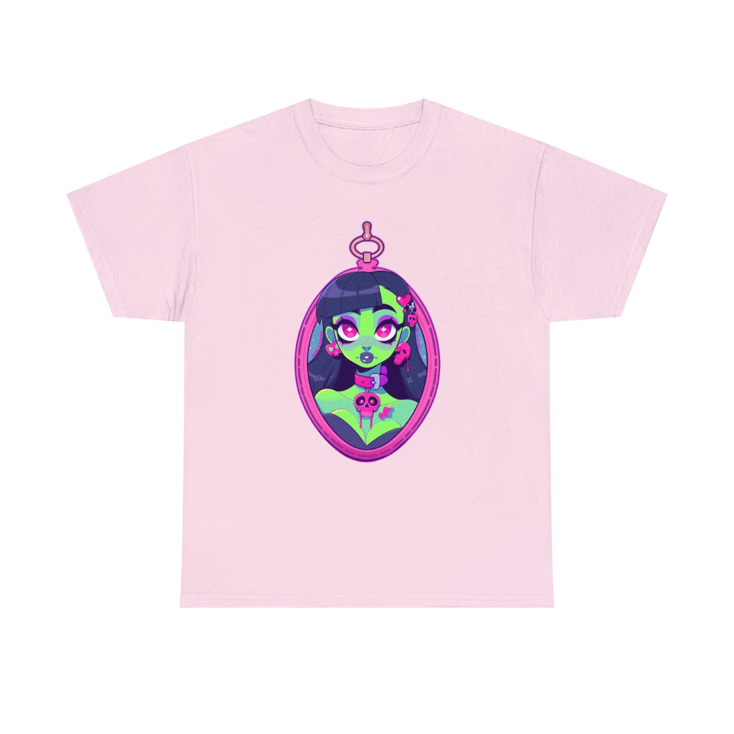 Zombie Locket Unisex Heavy Cotton Tee