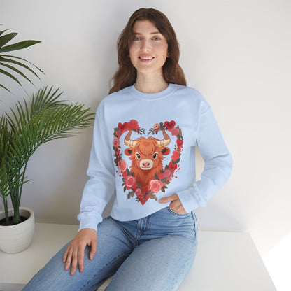 Moo Moo Love Unisex Heavy Blend™ Crewneck Sweatshirt