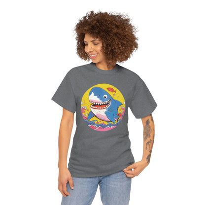 Shark Unisex Heavy Cotton Tee