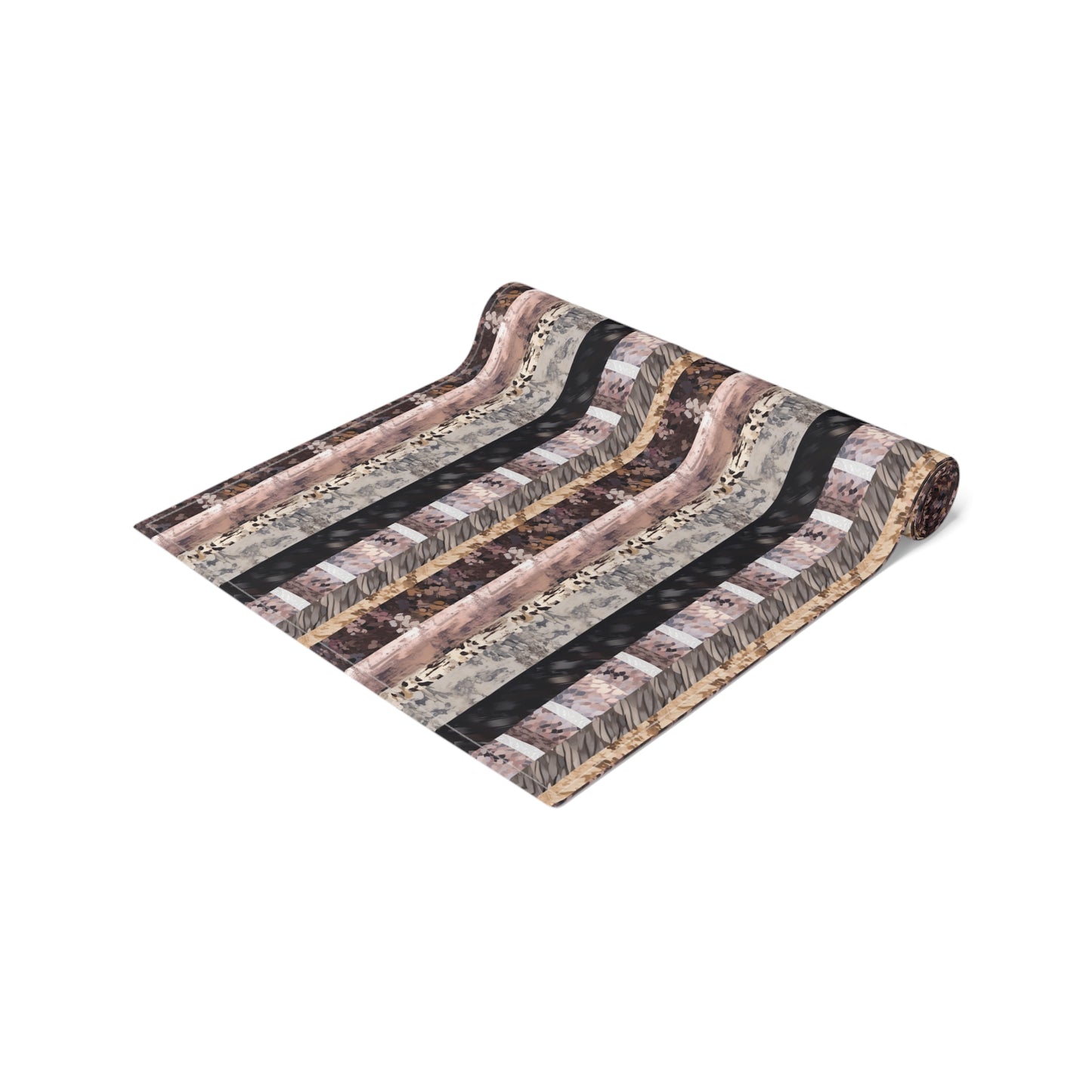 Textured Stripes Table Runner (Cotton, Poly)