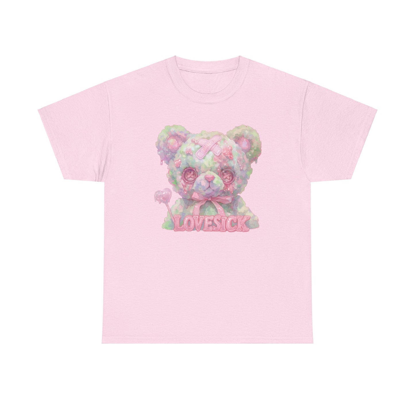 Lovesick Bear Unisex Heavy Cotton Tee