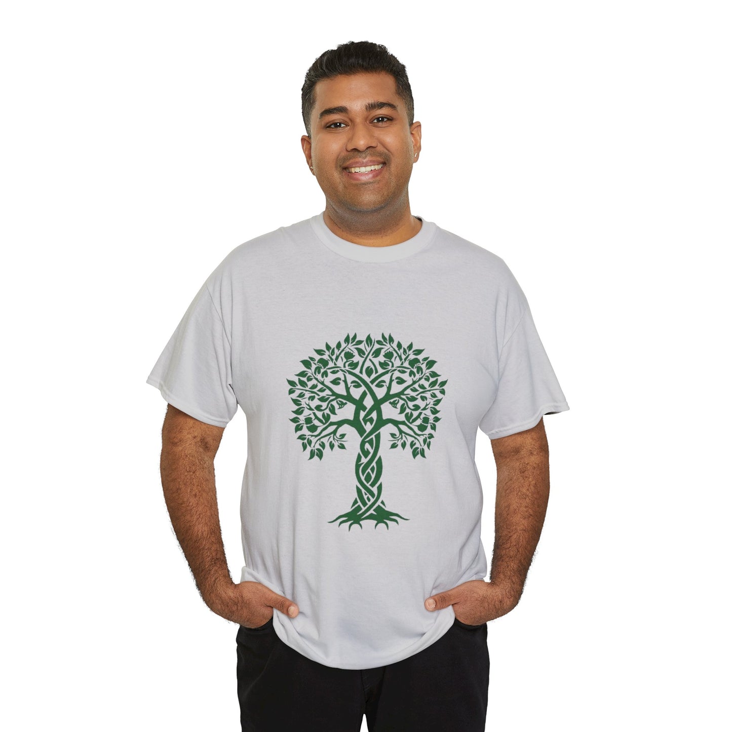 Celtic Tree Unisex Heavy Cotton Tee