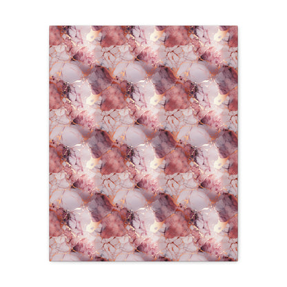Rose Gold Marble Canvas Gallery Wrap