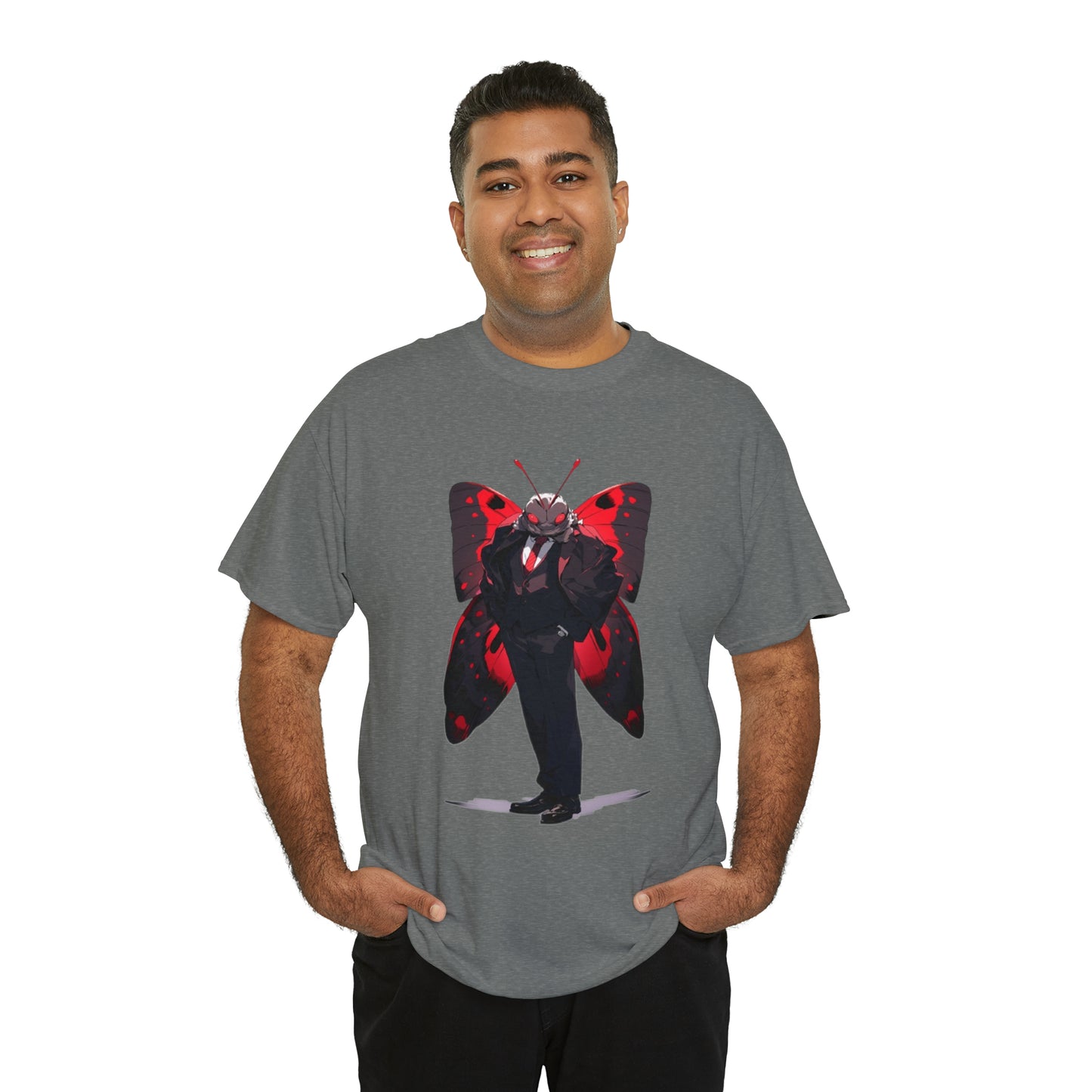 Mothman Unisex Heavy Cotton Tee