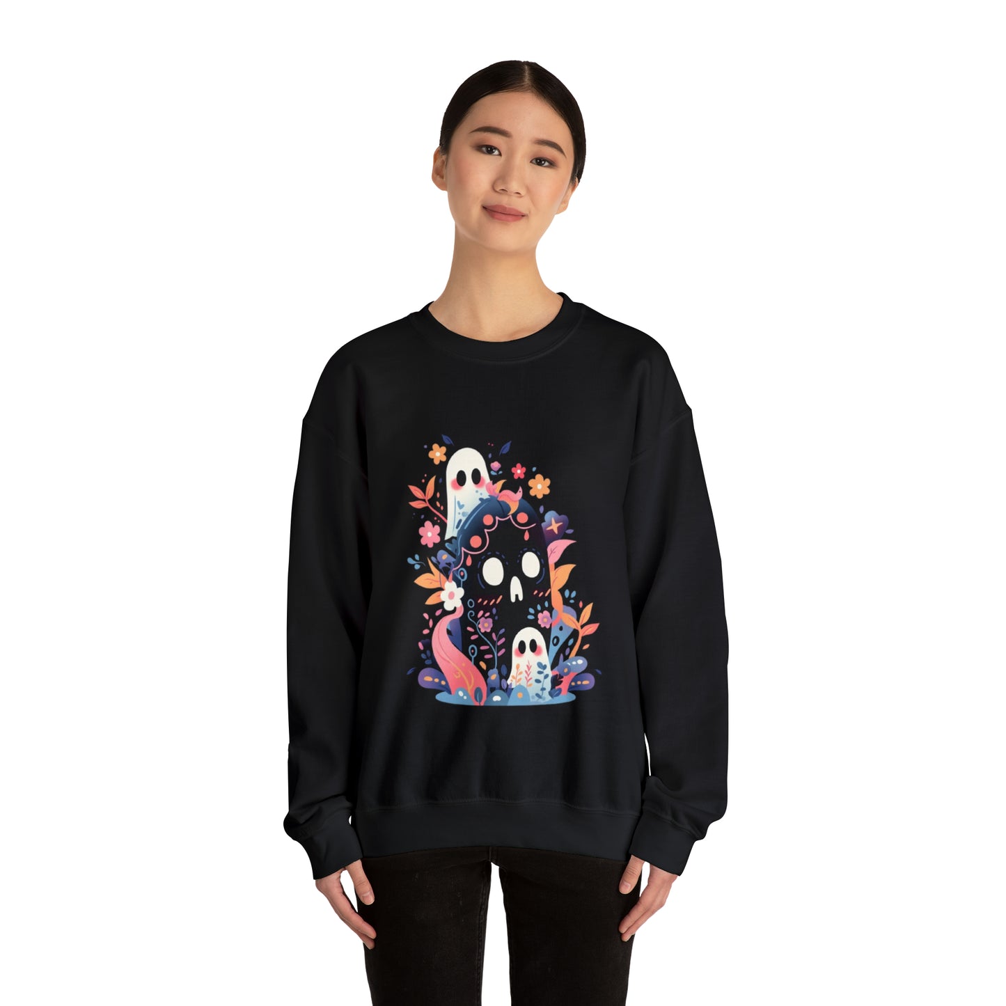 Ghosties Unisex Heavy Blend™ Crewneck Sweatshirt