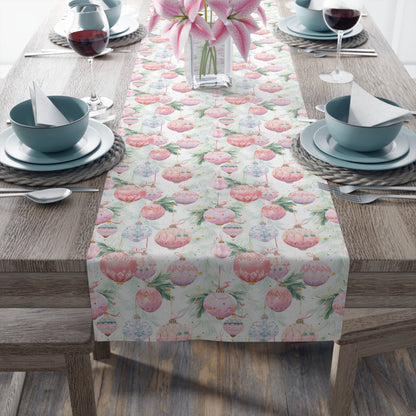 Pastel Ornaments Table Runner (Cotton, Poly)
