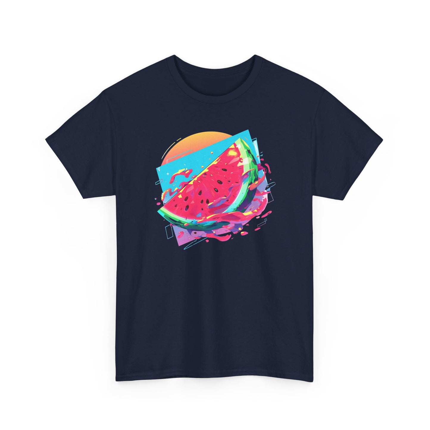 Summer Watermelon Unisex Heavy Cotton Tee