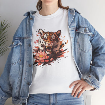 Lotus Tiger Unisex Heavy Cotton Tee