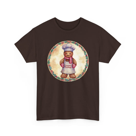 Gingerbread Baker Unisex Heavy Cotton Tee