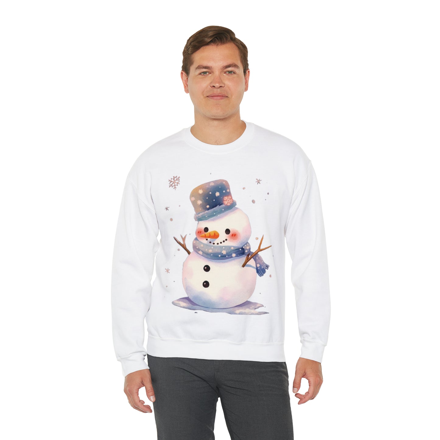 Snowman Unisex Heavy Blend™ Crewneck Sweatshirt