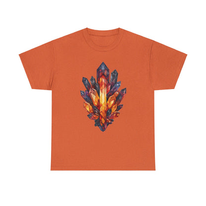 Volcanic Crystal Cluster Unisex Heavy Cotton Tee