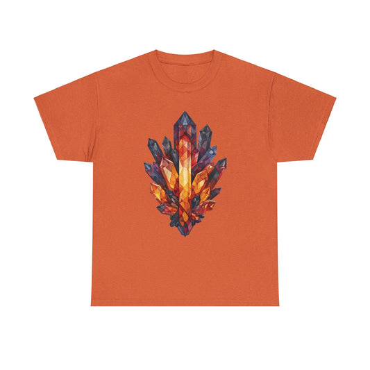 Volcanic Crystal Cluster Unisex Heavy Cotton Tee