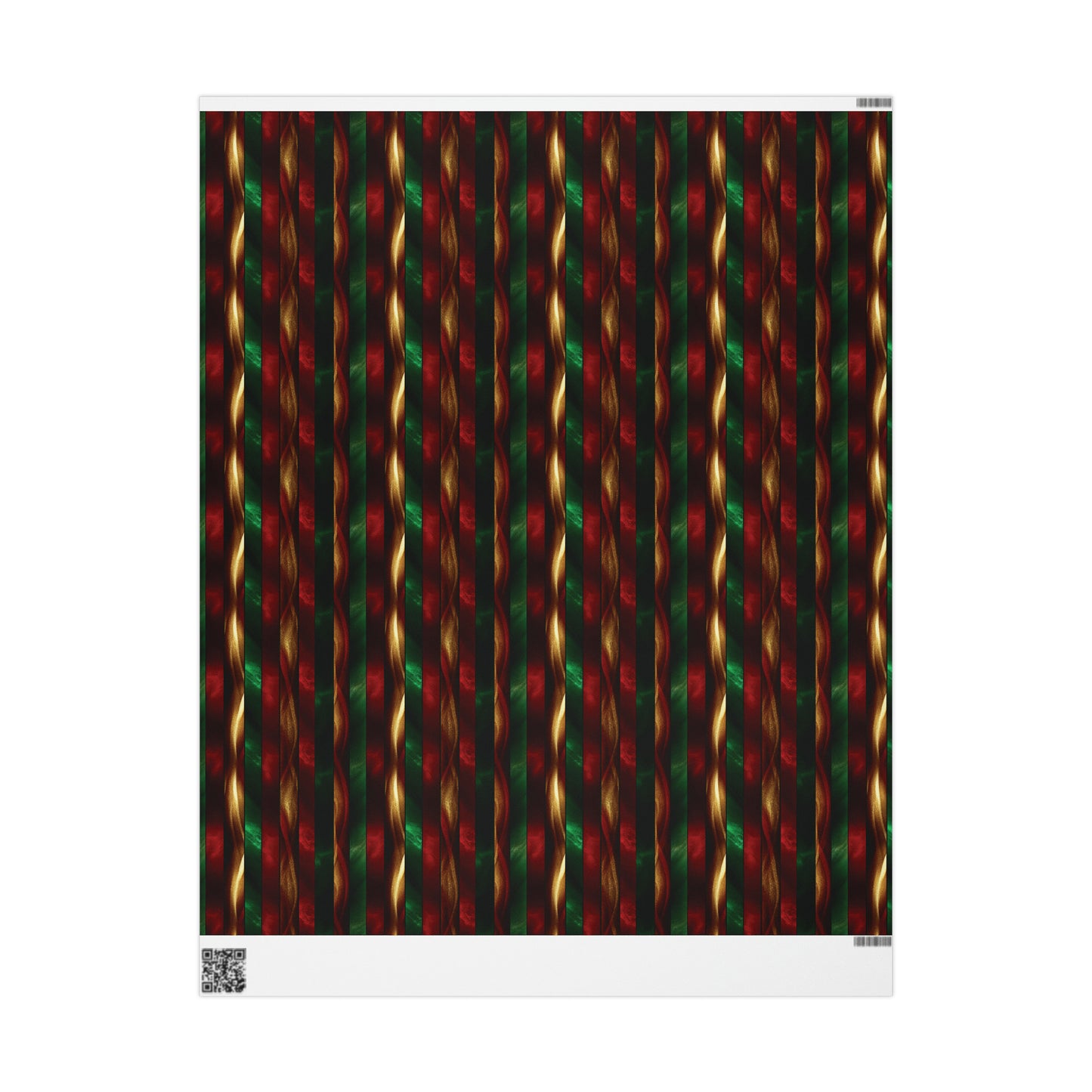 Festive Stripes Wrapping Papers